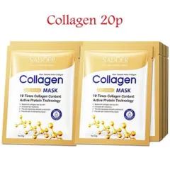 Mặt Nạ MASK Collagen Cung Cấp Protein Cấp Ẩm Mờ Nám Tàn Nhang Đều Da Chống Nếp Nhăn Và Lão Hóa Da