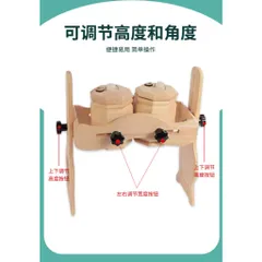 Bộ xông mắt ngải cứu bằng gỗ, máy xông mắt bằng gỗ, chất liệu gỗ sồi [Hàng Có Sẵn]
