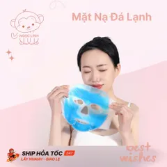 Mặt Nạ Đá Lạnh, Mặt Nạ Chườm Lạnh giảm sưng đỏ, giảm đau sau lăn phi kim tái sử dụng được nhiều lần