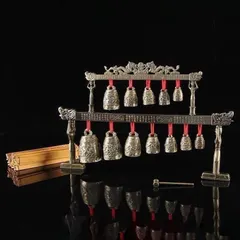 Chuông gió 2 tầng, Chuông gió gội đầu dưỡng sinh spa chuông đồng loại 1