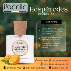 Nước Hoa Nam Nữ Poécile, Hespérides Idylliques 15ml - 50ml