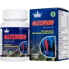(CTy NK) Viên uống giúp hoạt huyết, hỗ trợ gân cốt, hạn chế thoái hóa xương khớp Gai Xương Kingphar (60 viên)