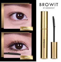 Chuốt Mi Mascara Nongchat GIúp Làm Dày Dài Mi [hàng nhập khẩu full vat]