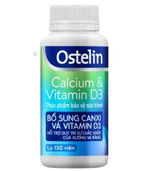 (CTy NK) Viên uống Ostelin Calcium & Vitamin D3 Sanofi giúp tăng hấp thụ canxi, duy trì xương và răng chắc khỏe (275 viên)