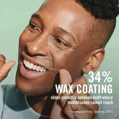 Tách sét 1 hộp REACH MINT WAXED hương bạc hà thanh mát, giúp loại bỏ mảng bám và thức ăn thừa ở các kẽ răng
