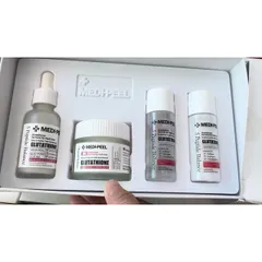 Bộ 4 sản phẩm Dưỡng Trắng Cấp Ẩm Phục Hồi Da Medi-Peel Glutathione 600