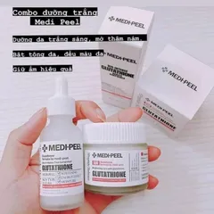 Bộ 4 sản phẩm Dưỡng Trắng Cấp Ẩm Phục Hồi Da Medi-Peel Glutathione 600