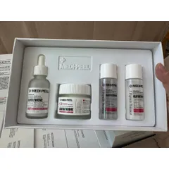 Bộ 4 sản phẩm Dưỡng Trắng Cấp Ẩm Phục Hồi Da Medi-Peel Glutathione 600