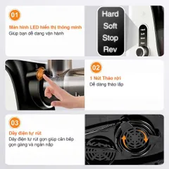 Máy Ép Chậm Trục Ngang Kaisa Villa KV-ZS168