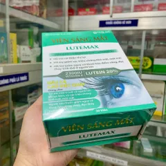 Viên sáng mắt LUTEMAX - Hỗ trợ cải thiện thị lực, giảm mỏi mắt, khô mắt, nhìn mờ, giảm nguy cơ thoái hóa điẻm vàng