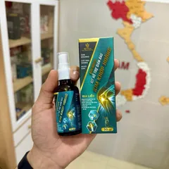Xịt thảo mộc GREMUSS Spray kim khớp hoàng - hỗ trợ giảm đau nhức xư0ng khớp, tê nhức chân tay, tan máu bầm, hếtt sưng tấy