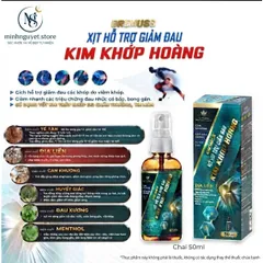 Xịt thảo mộc GREMUSS Spray kim khớp hoàng - hỗ trợ giảm đau nhức xư0ng khớp, tê nhức chân tay, tan máu bầm, hếtt sưng tấy