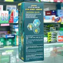 Xịt thảo mộc GREMUSS Spray kim khớp hoàng - hỗ trợ giảm đau nhức xư0ng khớp, tê nhức chân tay, tan máu bầm, hếtt sưng tấy