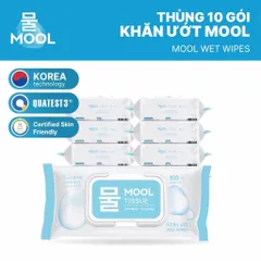 Khăn ướt 100 tờ Mool