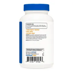 Nutricost NAC 600mg - Hỗ trợ thải độc gan mát gan tăng cường hệ miễn dịch chính hãng sản xuất Mỹ