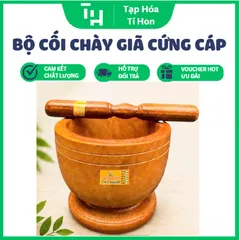 Bộ Cối Chày Tây Thi Giã Cứng Cáp Cao Cấp (TH708)