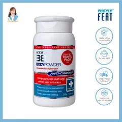 Phấn rôm giảm tiết mồ hôi, ngăn ngừa kích ứng da New Zealand Neat Feat 3B Body Powder 30g