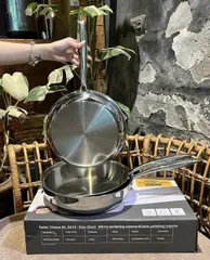 CHẢO RÁN INOX 3 LỚP KAILER TRIMAX