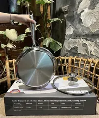 CHẢO RÁN INOX 3 LỚP KAILER TRIMAX