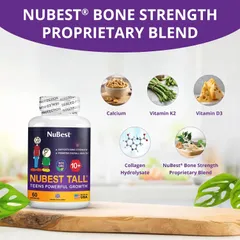 NuBest Tall 10+ Thời điểm vàng tăng trưởng chiều cao chính hãng sản xuất Mỹ