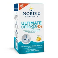 Ultimate Omega D3 Nordic Naturals - Giảm triglyceride trong máu ổn định huyết áp duy trì sức khỏe thành mạch chính hãng sản xuất Mỹ