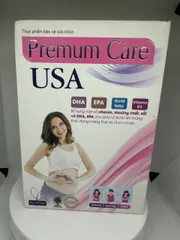 PREMUM CARE – Bổ sung sắt III, Acid Folic, DHA, D3 cho mẹ bầu trước và sau khi mang thai (Hộp 30 viên)
