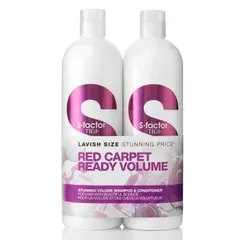 Cặp gội xả Tigi S-factor cao cấp trắng - Bộ chăm sóc tóc mềm mượt, phục hồi và làm sạch từ gốc đến ngọn, tóc khỏe đẹp và dẻo dai. 820251