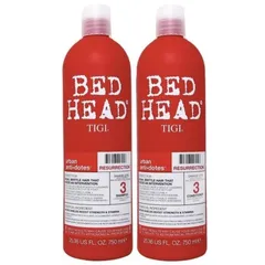 Dầu Gội Xả Tigi Red 3 Bed Head Urban Antidotes Resurrection - Phục Hồi Tóc Hư Tổn, Cung Cấp Độ Ẩm, Dưỡng Tóc Mềm Mượt Từ Mỹ 820253