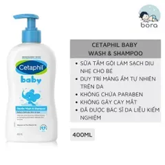 Sữa Tắm Gội Cho Bé Cetaphil Baby Wash & Shampoo 230ml 820294