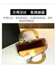 (NEW VIP ORDER LIMITED) - 2026 Túi Dáng Vuông Xà Cừ Sang Trọng Quý Phái Size 20