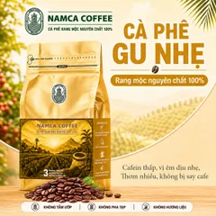 (1 Kg) CÀ PHÊ GU NHẸ - Rang Mộc Nguyên Chất 100%. (Đã bao gồm 8% VAT)