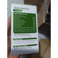 Viên Bổ Phổi Xuyênn ttâm liên tỏi đen tăng cường miễn dịch tăng cường đề kháng, phòng tránh bệnhh đường hô hấp mil tui