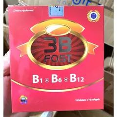 3B FOST B1 B6 B12 giúp ăn ngon miệng ,bồi bổ cơ thể, nâng cao thể trạng, mệt mỏi, chán ăn B noi