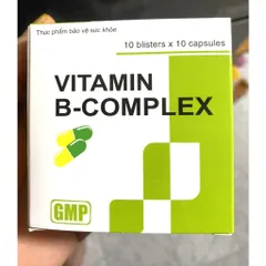VITAMIN B COMPLEX Bổ sung vitamin cho cơ thể giúp tăng cường sức đề kháng, giúp duy trì phục hồi sức khỏe ni noi vin to