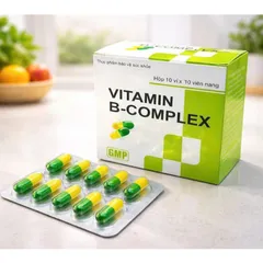 VITAMIN B COMPLEX Bổ sung vitamin cho cơ thể giúp tăng cường sức đề kháng, giúp duy trì phục hồi sức khỏe ni noi vin to
