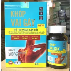 KHỚP VAI GÁY new Viên Vai Gáy Hỗ trợ giảm thoái hóa đốt sống cổ, cột sống, hếtt đau mỏi vai gáy, bồi bổ khí huyết tui