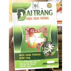 Đại Tràng Mộc Hoa Trắng cường tiêu hóa, người bị khó tiêu đầy hơi, đi ngoài nhiều lần, phân sống, rối loạn tiêu hóa T t