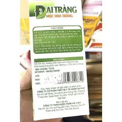 Đại Tràng Mộc Hoa Trắng cường tiêu hóa, người bị khó tiêu đầy hơi, đi ngoài nhiều lần, phân sống, rối loạn tiêu hóa T t