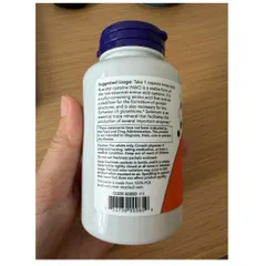 Viên uống Now Nac 600 mg |100 viên| Giải độc & bảo vệ gan/thận - Phá vỡ chất nhầy/Thông thoáng phổi & Tăng sinh Glutathione 