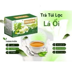 Trà Lá Ổi Mộc Tâm Hộp 30 Túi Lọc- Hỗ Trợ Giảm Kyy, Ngăn Ngừa Tiểu Đường