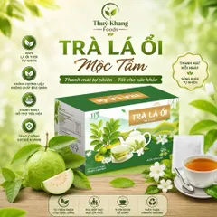 Trà Lá Ổi Mộc Tâm Hộp 30 Túi Lọc- Hỗ Trợ Giảm Kyy, Ngăn Ngừa Tiểu Đường