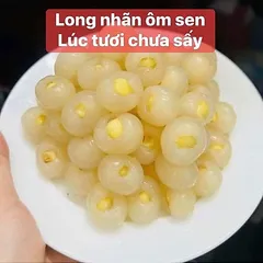 Long Nhãn Ôm Sen Sấy Mộc Sạch Sẽ - Món Ăn Vặt Thơm Ngon Giòn Bùi Tốt Cho Sức Khoẻ