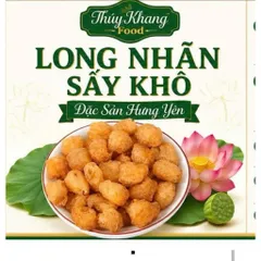 Long Nhãn Sấy Mộc Loại 1 - Đặc Sản Hưng Yên Thích Hợp Ăn Vặt, Nấu Chè, Chưng Yến Túi Zip 500gram