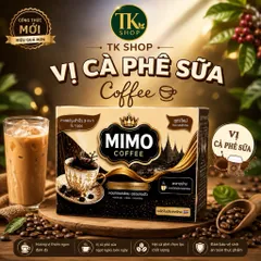 Hộp Cà Phê Sữa Mimo Coffee - Hộp 7 Gói Hỗ Trợ Giảm Kyy, Thay Thế Bữa Ăn