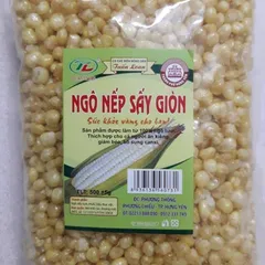 Ngô Nếp Non Sấy Giòn Không Đường - Quà Ăn Vặt Giòn Tan, Giàu Dinh Dưỡng, Thích Hợp Cho Mọi Nhà