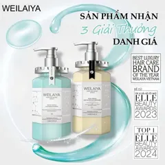 Bộ Dầu Gội Xả Phục Hồi Đa Tầng Nấm Truffle Weilaiya 450ml - Nuôi Dưỡng Tóc Hư Tổn, Tạo Độ Bóng Khỏe Mạnh, Phục Hồi Tóc Yêu Thích 820697