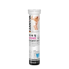 Viên Sủi Giảm Cân Zantiva Everfit Cao Cấp Từ Đức - Hỗ Trợ Giảm Cân Tự Nhiên, Cung Cấp Dinh Dưỡng, 20 Viên 820716