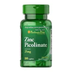 Viên Kẽm Puritan's Pride Zinc Gluconate 25mg - Hỗ Trợ Miễn Dịch và Sức Khỏe Da - Bổ Sung Khoáng Chất 100 Viên Nhập Khẩu USA 820755