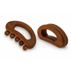 Dụng Cụ Massage Cạo Gió Lưng Bằng Gỗ Sồi Chuyên Dụng Spa Dưỡng Sinh 13cm. Bàn Chà Gỗ Giá Rẻ