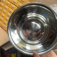 Bát inox Mạ Vàng, bát rửa mặt, bát đựng nước chuyên dùng cho spa size 20cm - 22cm 820815